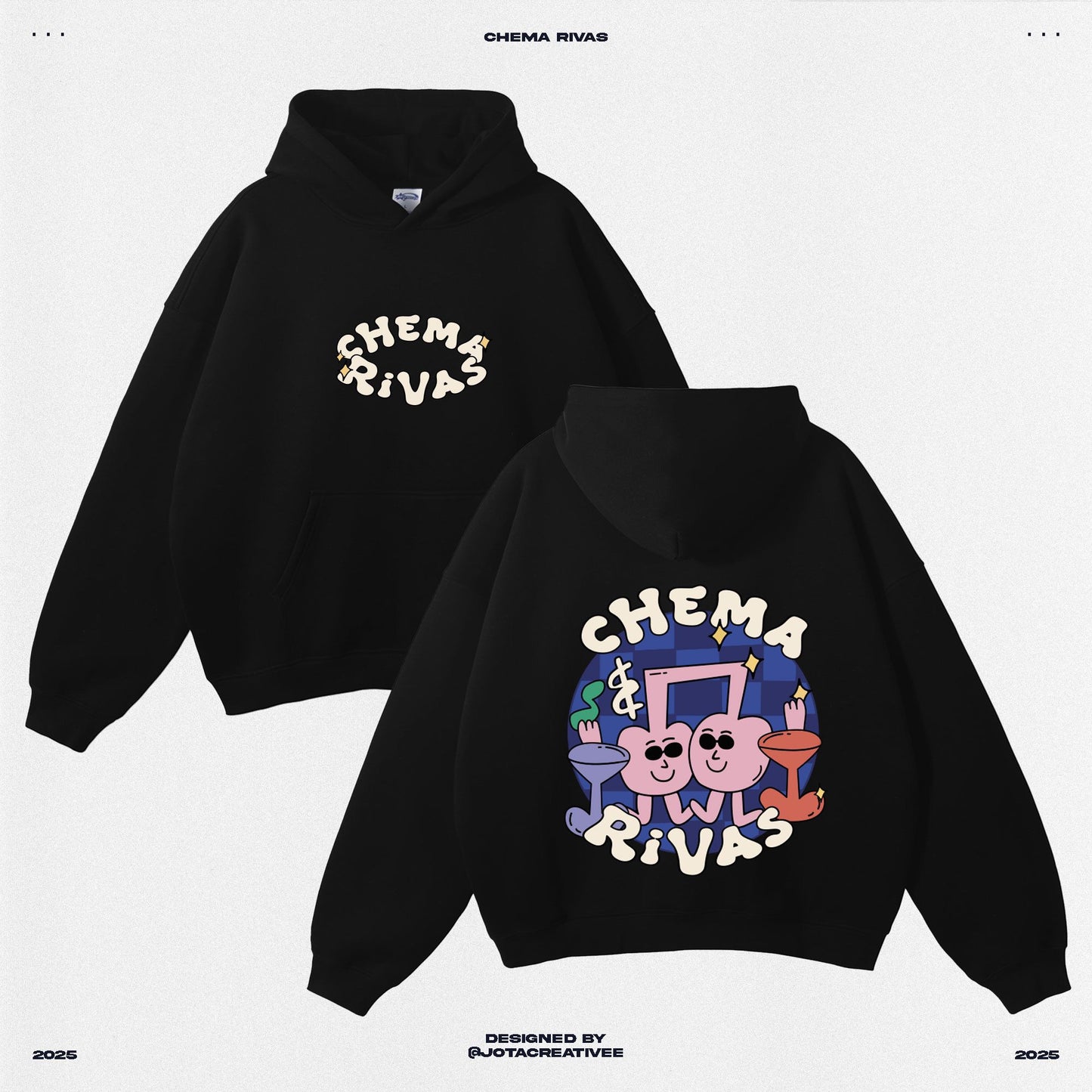 SUDADERA CR NEGRA